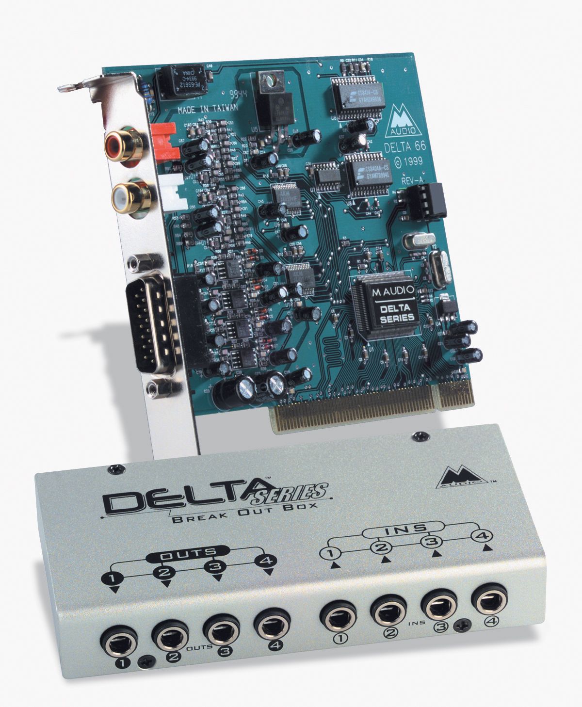 Foto M-Audio Delta 66 - Professional 6-In/6-Out Audio Card With Digital I/O