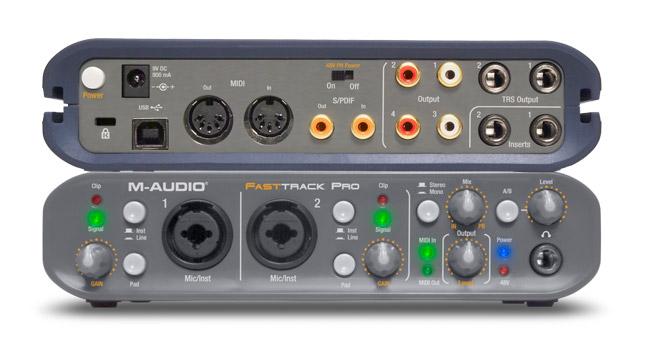 Foto M Audio Fast Track Pro Tarjeta Audio Usb Midi With Pro Tools Se
