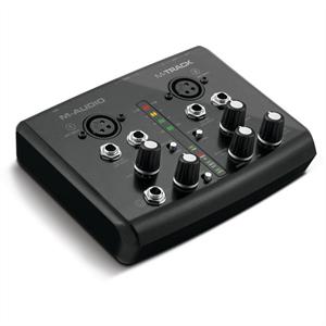 Foto M-Audio M-Track Tarjeta de sonido de 2 canales USB MIDI