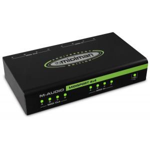 Foto m-audio midisport 4x4 anniversary edition interface usb/midi 4/4 i/