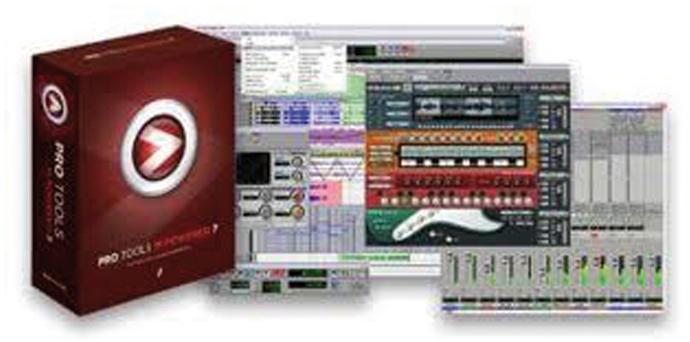 Foto M-audio Pro Tools M-Powered 7.x. Software produccion musical audio-mid