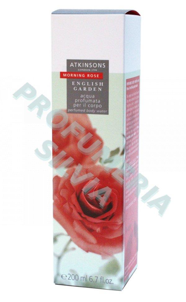 Foto mañana agua de rosas perfumadas para el aerosol cuerpo 200ml Atkinsons