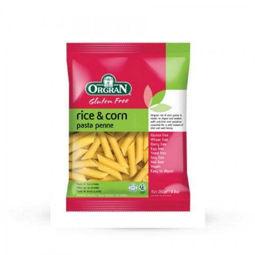 Foto Macarrones de arroz y maíz 250 gr (Orgran)