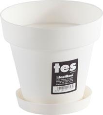 Foto MACETA TES PLASTIKEN 8614 D18-BLANCO