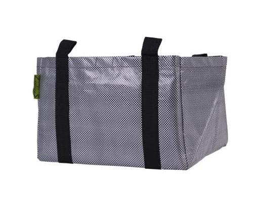 Foto Maceta ZiggZagg Gris cuadrada 36 l.