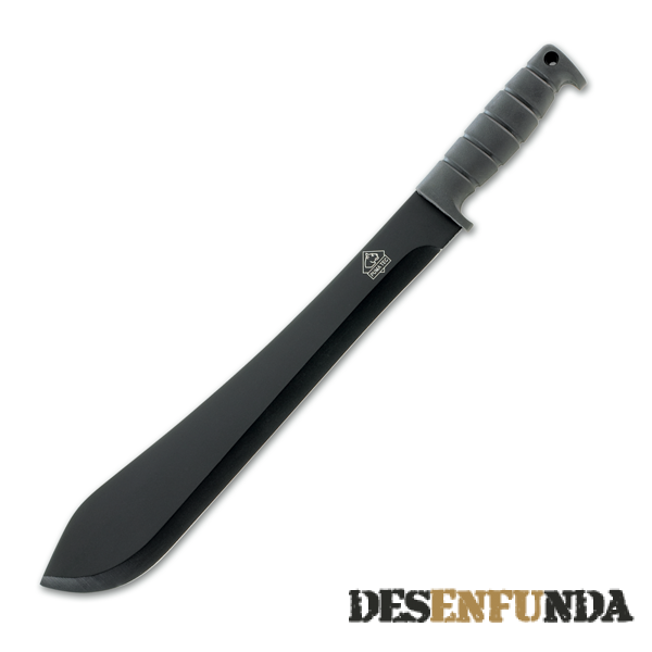 Foto Machete PUMA TEC negro con mango antideslizante de 36 cm. 91002