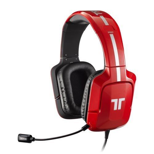Foto Mad Catz - Auriculares Tritton Ax Pro+ Dolby 5.1, Color Rojo (PS3, Xbox 360, PC, Mac)