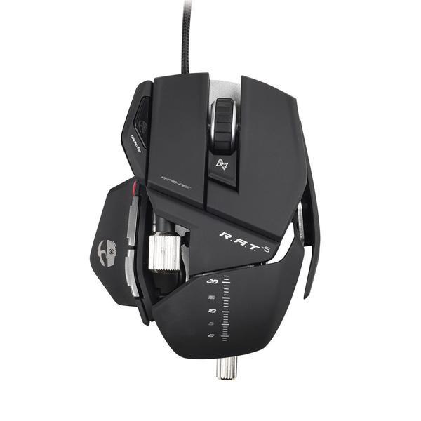 Foto Mad Catz Cyborg R.A.T. 5 Gaming Mouse for PC and MAC (Black)