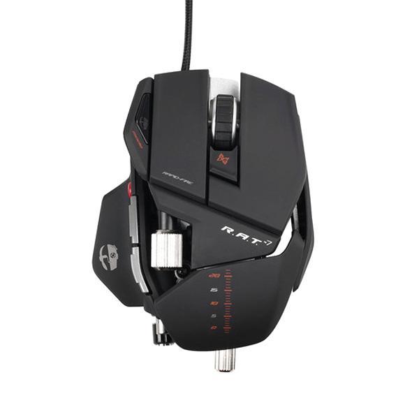 Foto Mad Catz Cyborg R.A.T. 7 Gaming Mouse para PC y MAC (negro)