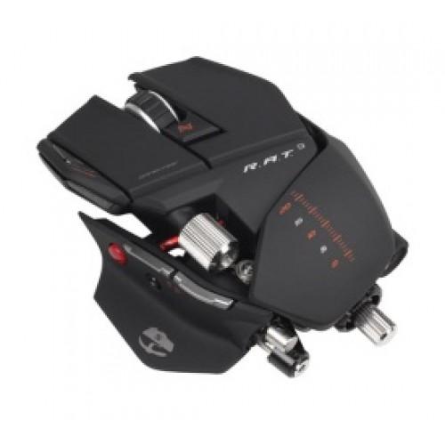 Foto Mad Catz Cyborg Rat9 Gaming Mouse 6400 Dpi ( Black (glossy) , Black (