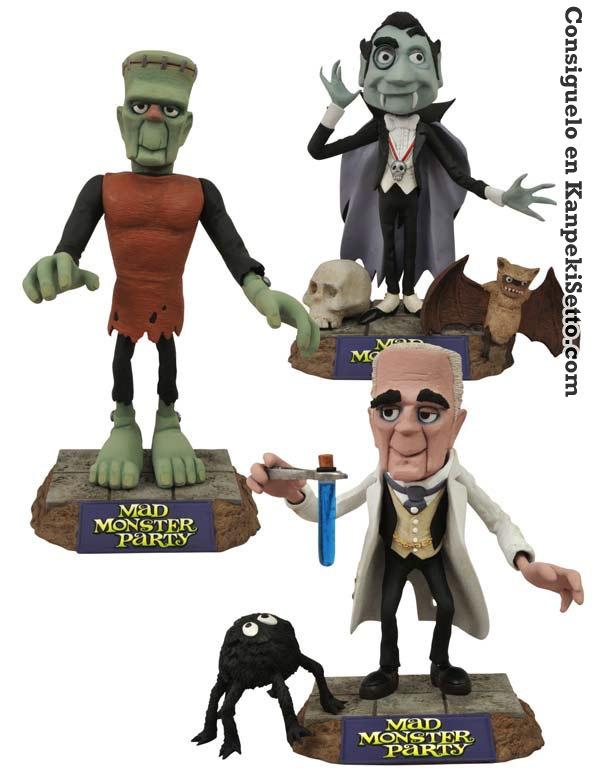 Foto Mad Monster Party Set De 3 Figuras 18 Cm