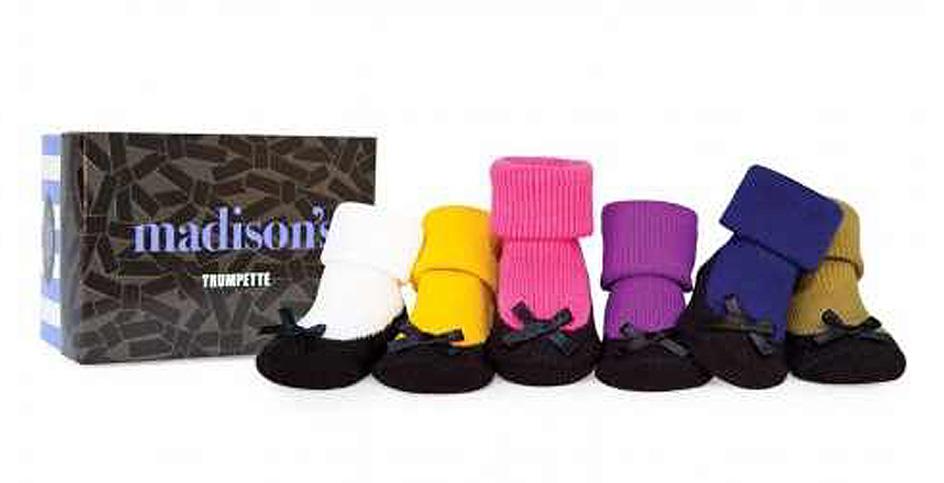 Foto Madisons Trumpette Socks 0-12 months - Boxed Set of 6