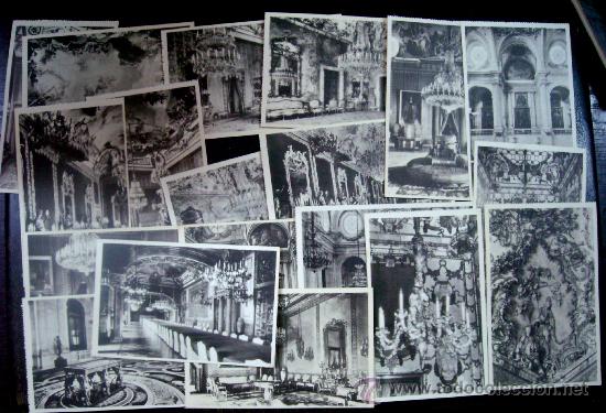 Foto madrid: palacio nacional: lote de 19 postales antiguas, sin circu