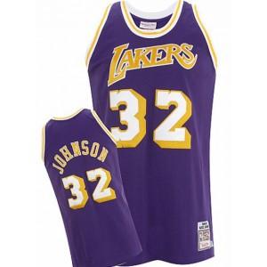 Foto Magic johnson camiseta nba lila classic