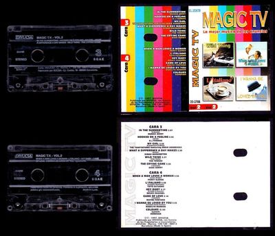 Foto Magic Tv Vol. 2 - Spain Cassette Divucsa 1997 - Mungo Jerry, Dinah Washington