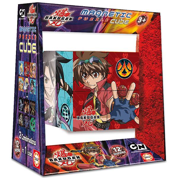 Foto Magnetic Puzzle cube 8 Bakugan Educa Borrás