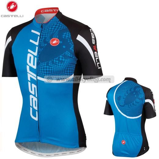 Foto Maillot Castelli Punto Tre - Azul