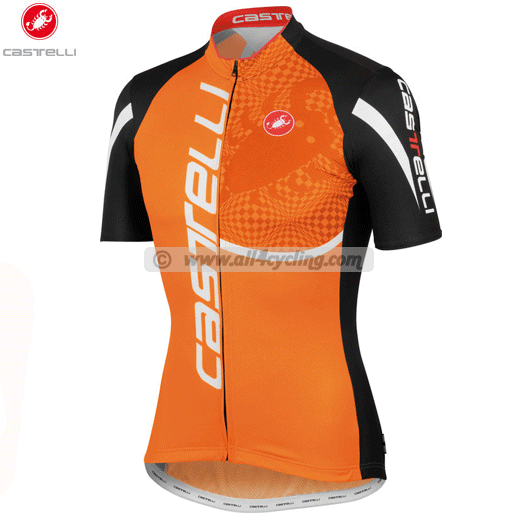 Foto Maillot Castelli Punto Tre - Naranja