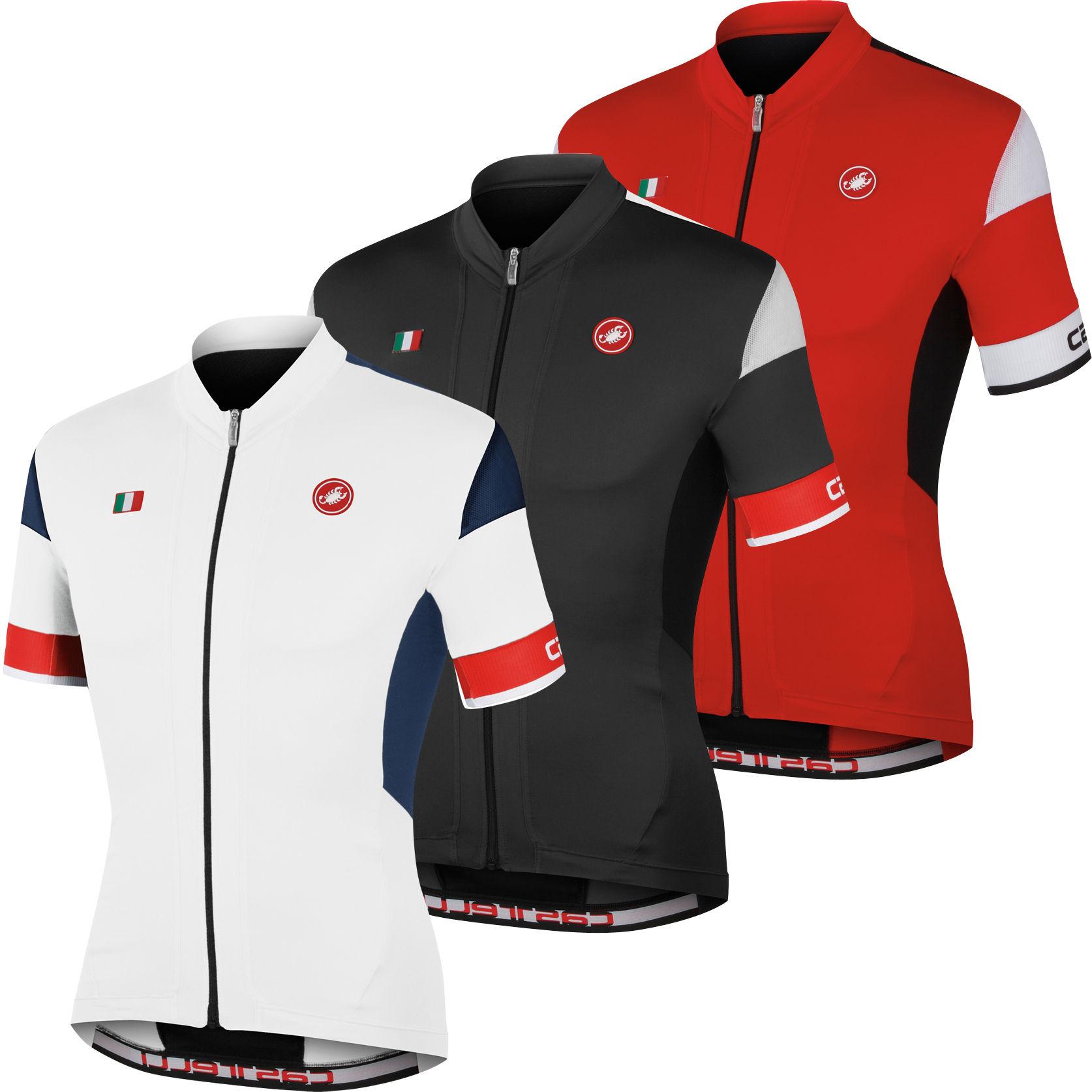 Foto Maillot de manga corta Castelli - Fuga - Medium Black/White