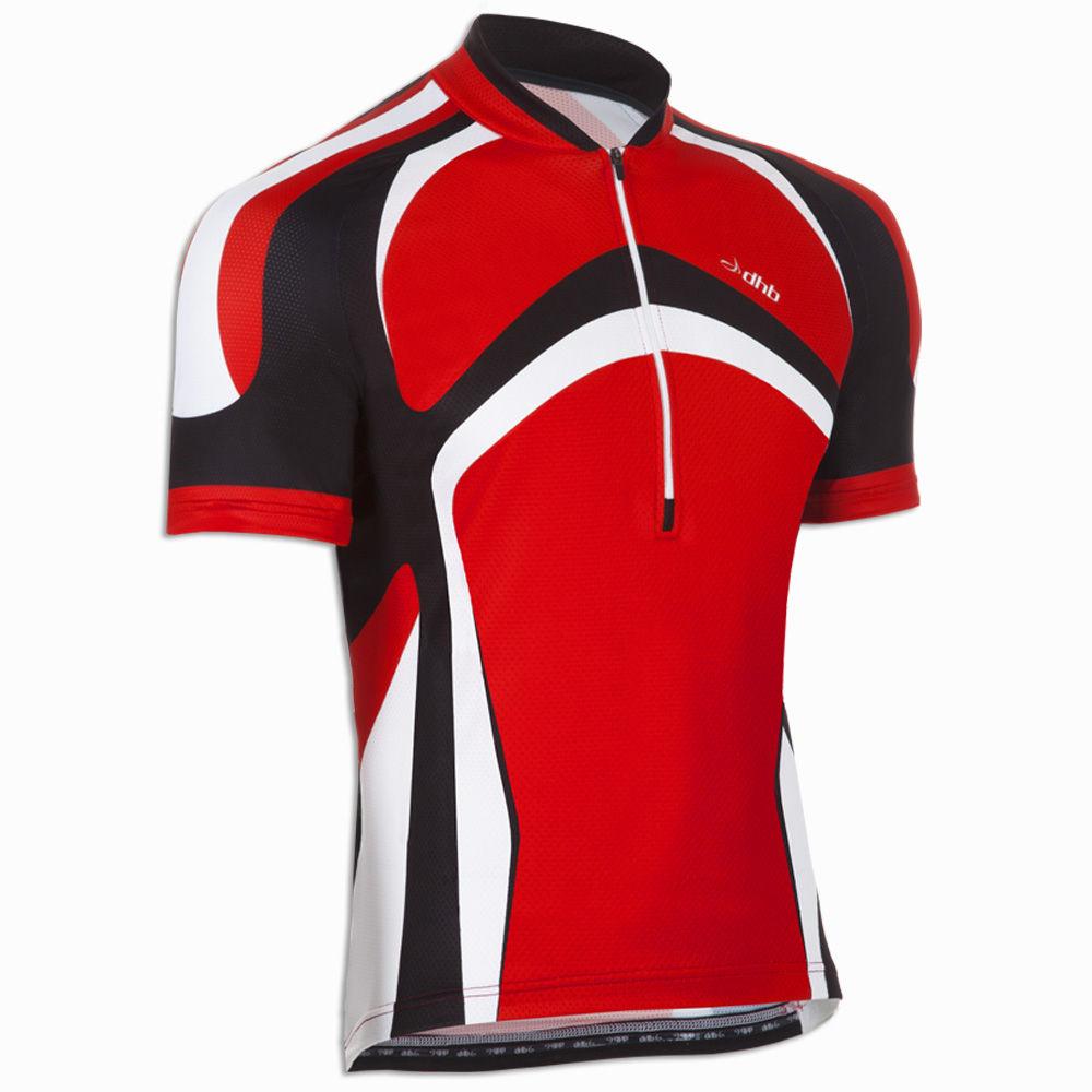 Foto Maillot de manga corta dhb - Chase - Small Red/Black