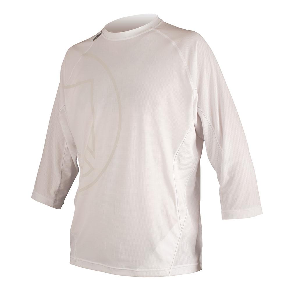 Foto Maillot Endura MT500 Burner II Lite 3 4 Sleeve Shirt blanco