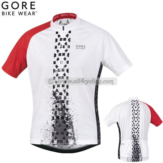 Foto Maillot Gore Path Tire - Blanco/Rojo