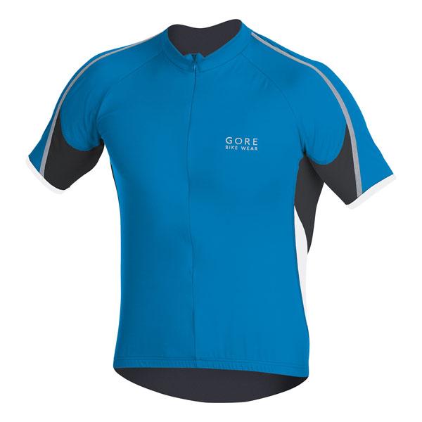 Foto Maillot hombre Gore Bike Wear Phantom Jersey Splash Blue/white