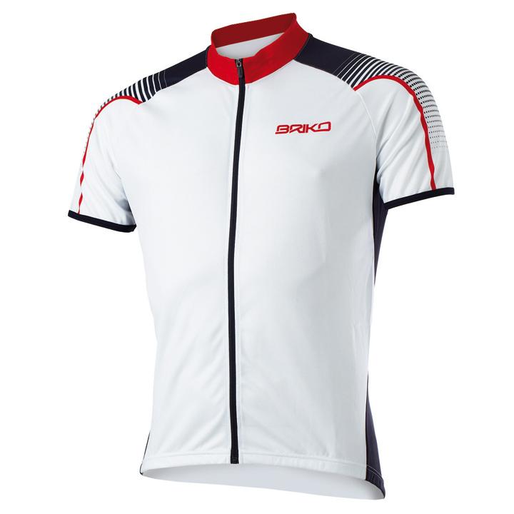 Foto Maillot mangas cortas Briko Sparkling Sub blanco-rojo-negro