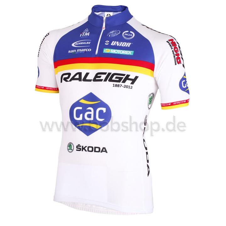 Foto Maillot mangas cortas Team Raleigh 2012