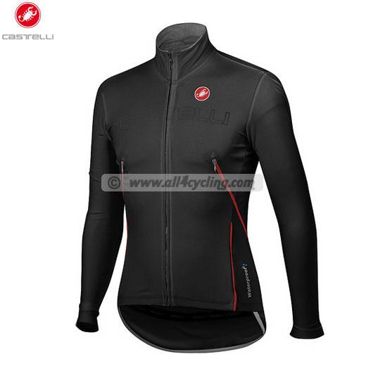 Foto Maillot M/L Castelli Aero Rain Lite - Negro