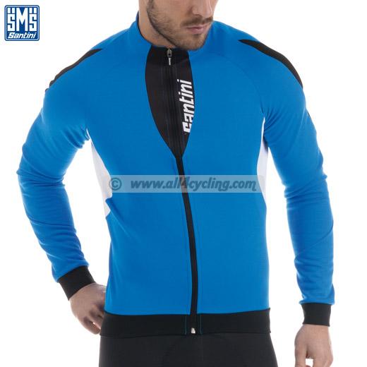 Foto Maillot M/L Santini Sight - Azul