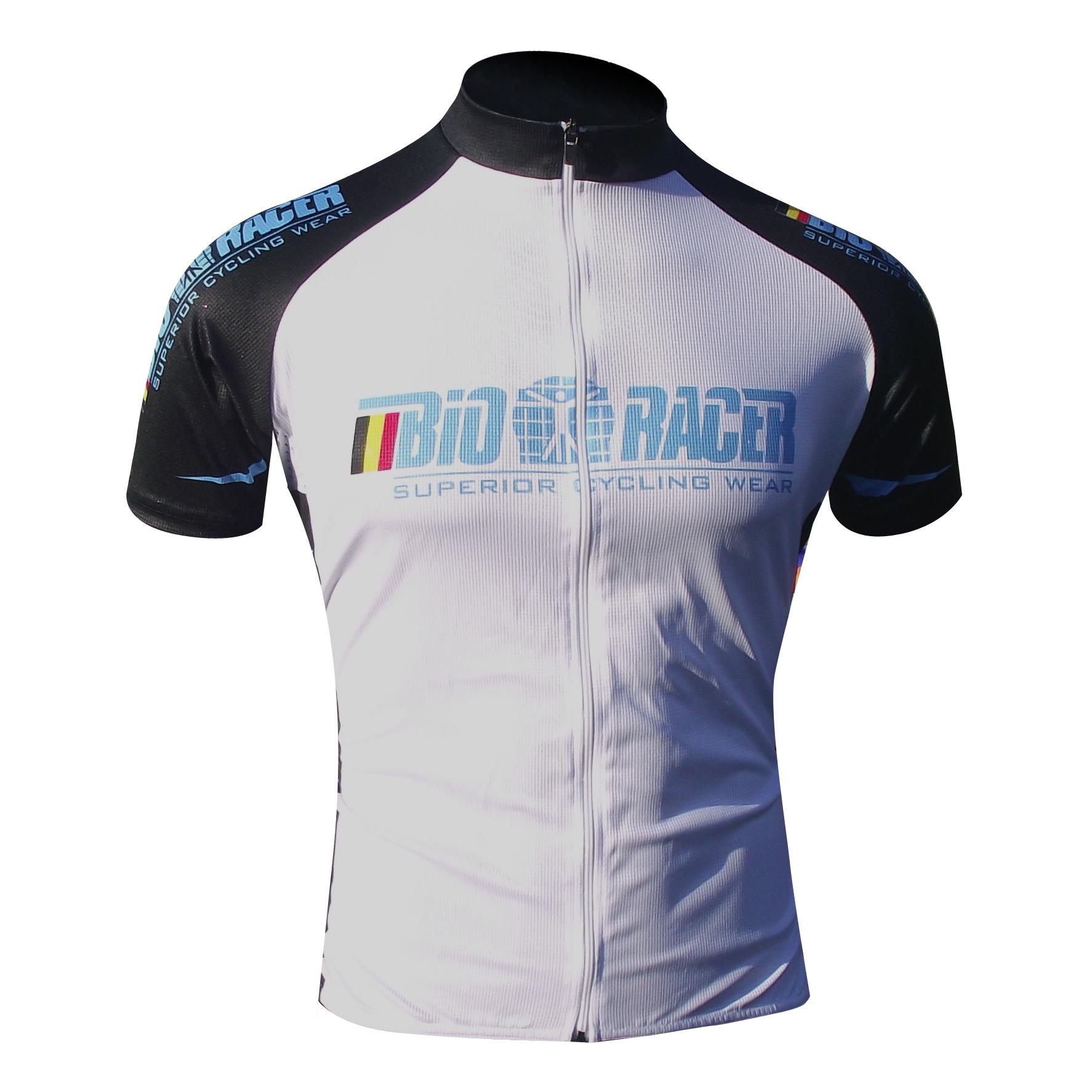 Foto Maillot para ciclismo Bioracer Bio-Racer manga corta blanco para, l