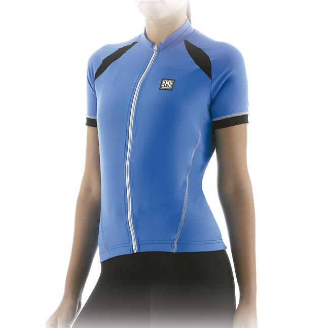 Foto Maillot Santini Charm MC azul mujer