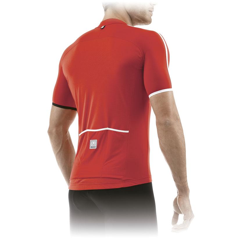 Foto Maillot Santini Tempo M/C color rojo
