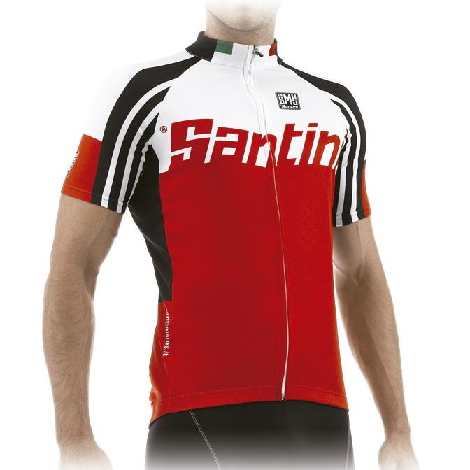 Foto Maillot Santini Zest rojo