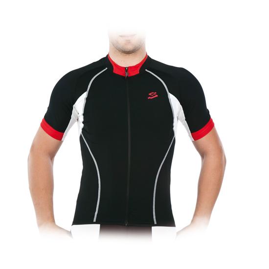 Foto Maillot Spiuk Elite M/C color negro/blanco para hombre