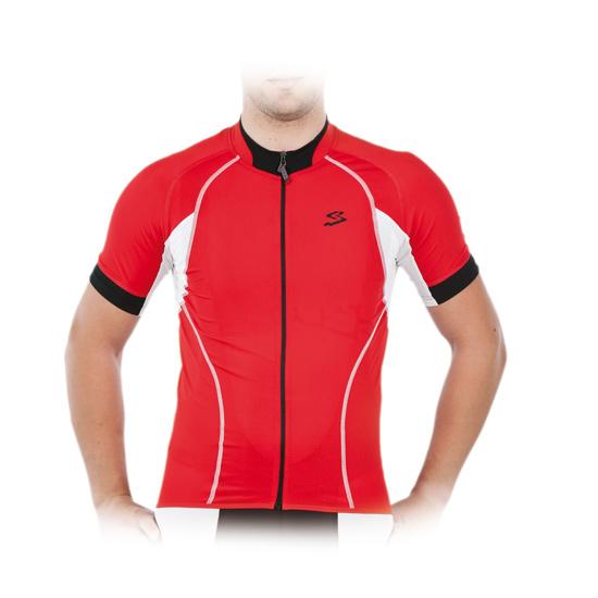 Foto Maillot Spiuk Elite M/C color rojo/blanco para hombre