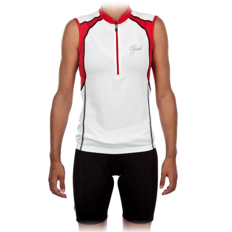 Foto Maillot Spiuk Race 2013 S/M color blanco para mujer