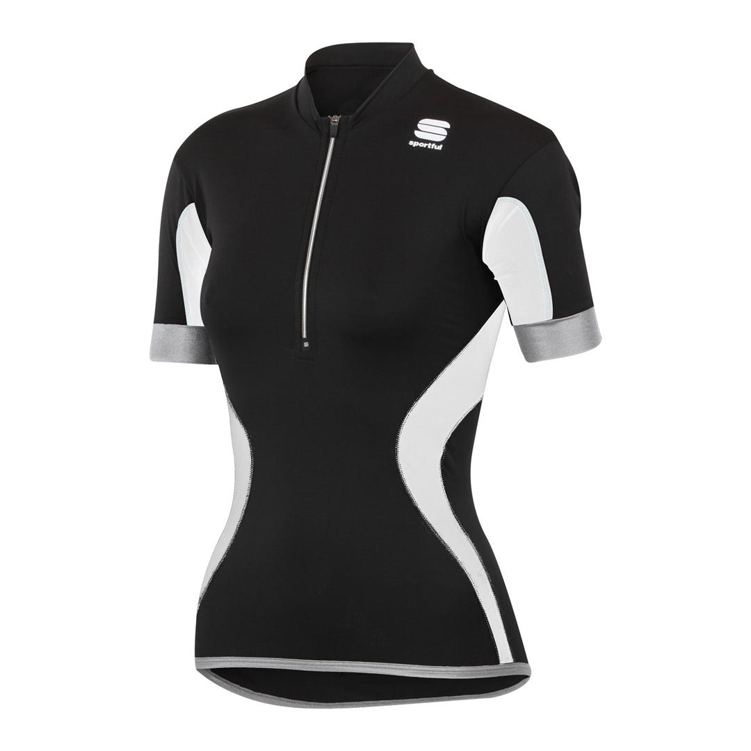 Foto Maillot Sportful Anakonda Jersey color negro/blanco para mujer