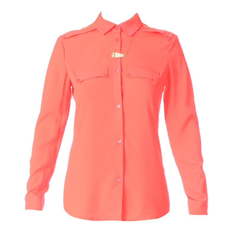 Foto Maison Scotch Camisa / Blusa - Rojo / Coral