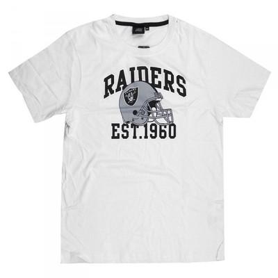 Foto Majestic Camiseta-oakland Raiders Est.1960-tee T-shirt-blanco/negro-talla:xxl-