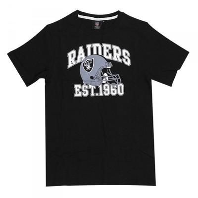 Foto Majestic Camiseta-oakland Raiders Est.1960-tee T-shirt-negro/blanco-talla:m-