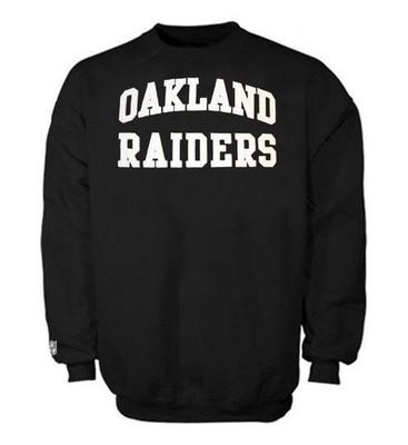 Foto Majestic Innings Crew Sweet Oakland Raiders-l/large-blk-sudadera,jersey