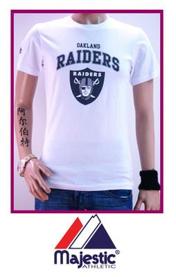 Foto Majestic Pitcher Oakland Raiders-l/large-wht-camiseta,tee,t-shirt,mlb,nfl