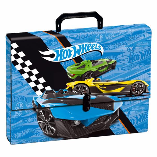 Foto Maletín de cartón Hot Wheels Dis2