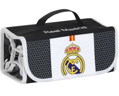 Foto Maletín estuche desplegable del Real Madrid 50 piezas escolares.