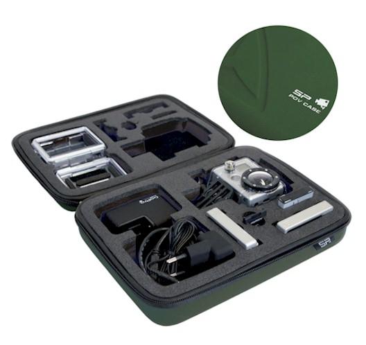 Foto Maletín transporte POV Case 3.0 pequeño para GoPro, Verde