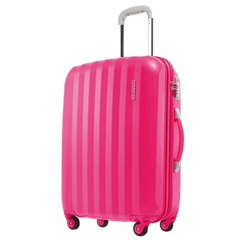 Foto Maleta spinner 66 cmts., american tourister prismo, color rosa 69a002 rosa