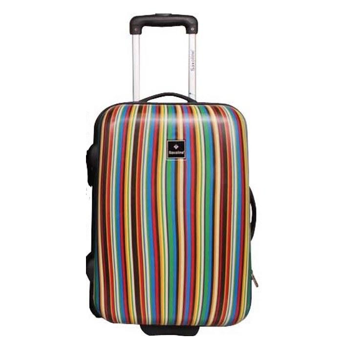 Foto maleta trolley 2 ruedas 55cms. saxoline stripes 1220c049 multicolor