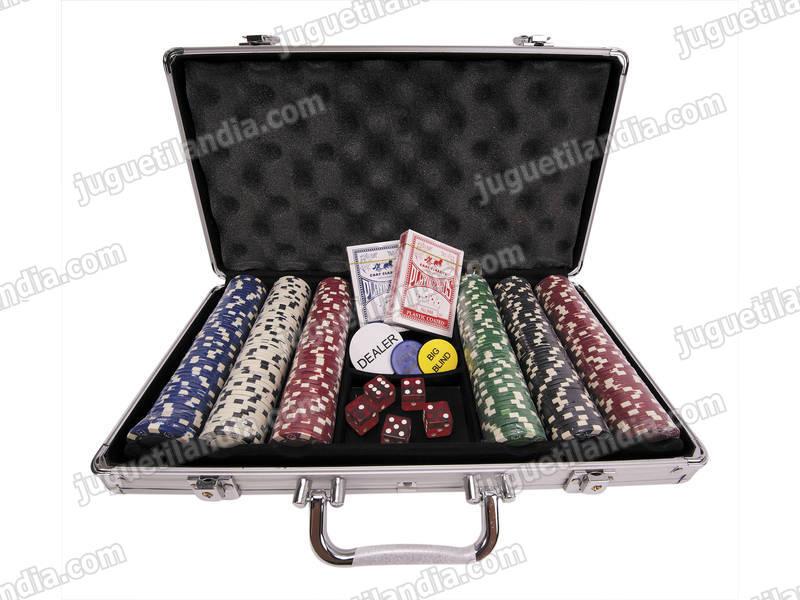 Foto Maletin de poker 294 piezas